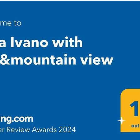 Villa Ivano With Sea&Mountain View Каштел-Стари Экстерьер фото