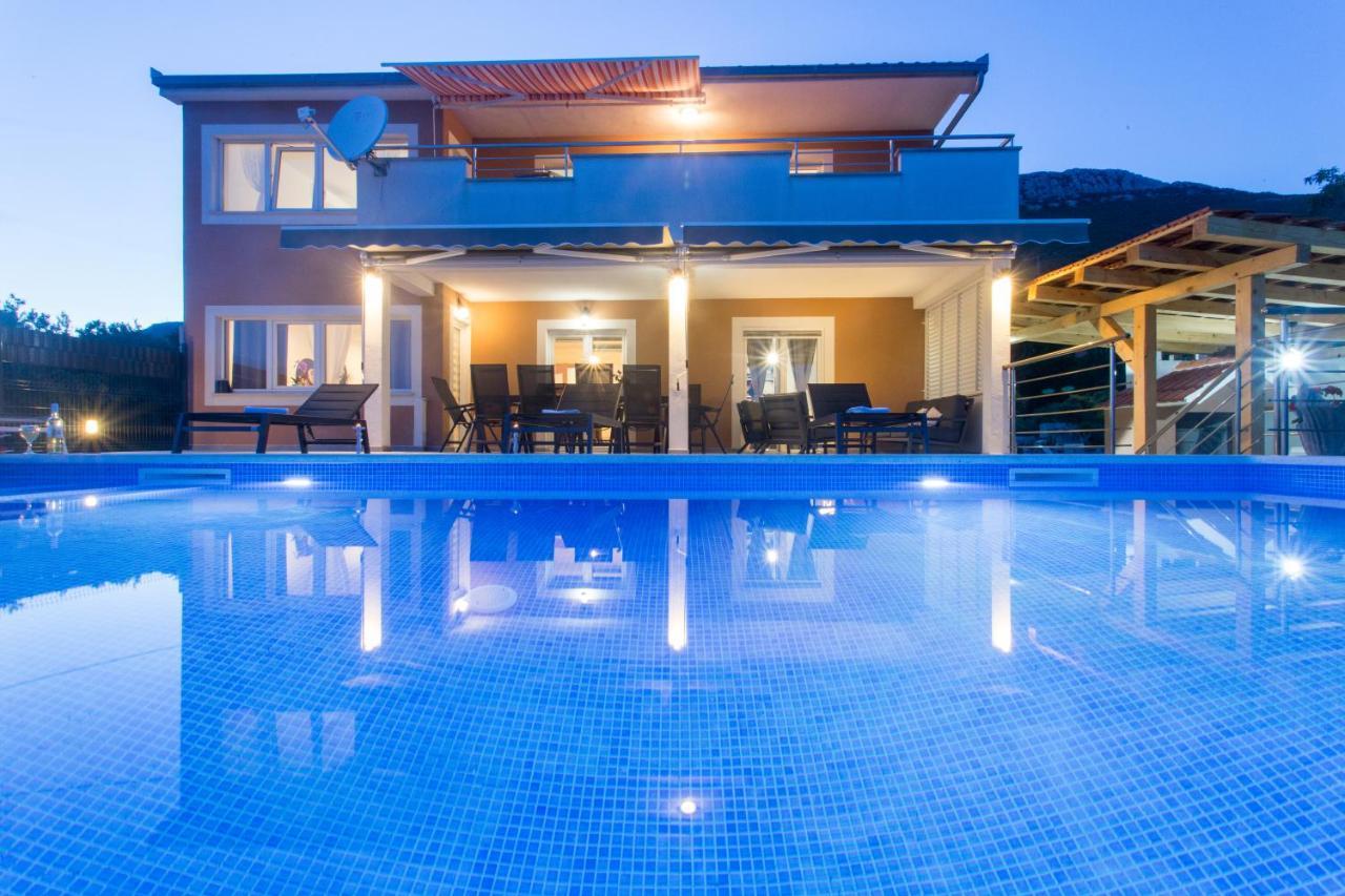 Villa Ivano With Sea&Mountain View Каштел-Стари Экстерьер фото