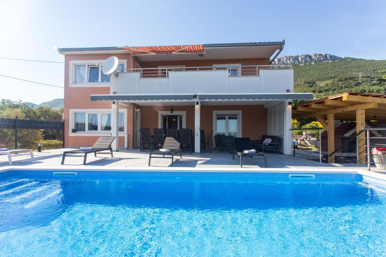 Villa Ivano With Sea&Mountain View Каштел-Стари Экстерьер фото