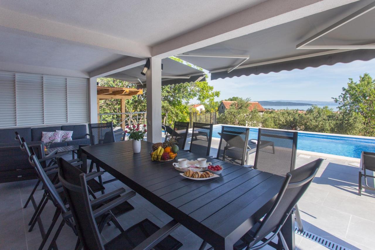 Villa Ivano With Sea&Mountain View Каштел-Стари Экстерьер фото