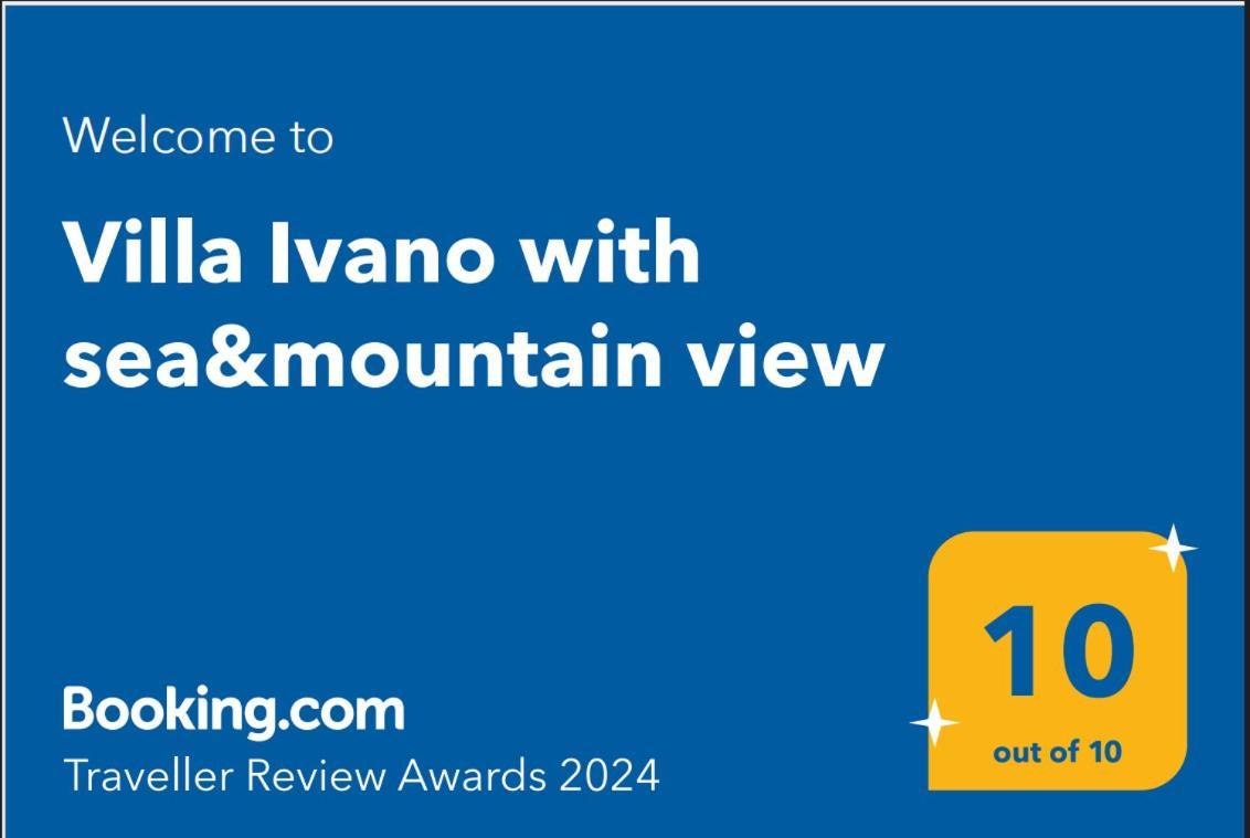 Villa Ivano With Sea&Mountain View Каштел-Стари Экстерьер фото